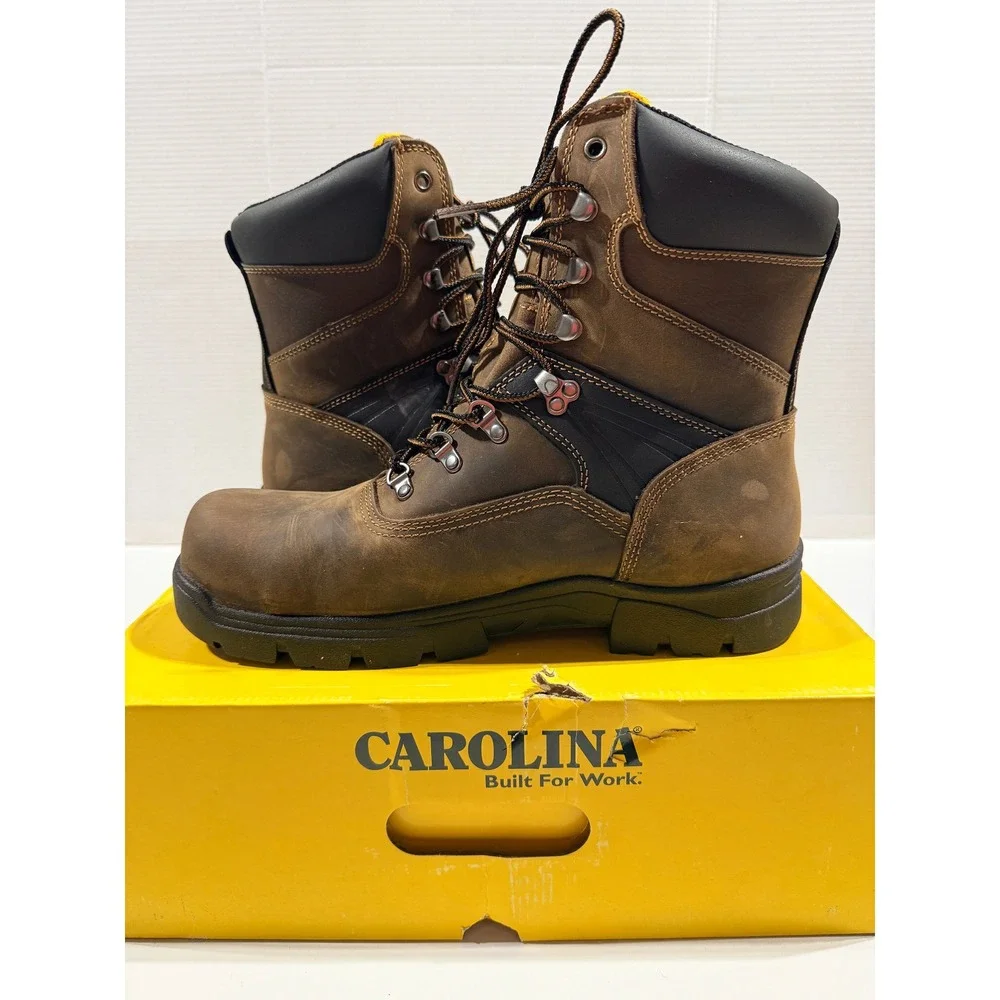 CAROLINA CA5589 - Men's Boots - Composite Toe Waterproof Brown Leather 11.5 2E
